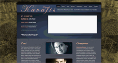 Desktop Screenshot of kavafis.eu